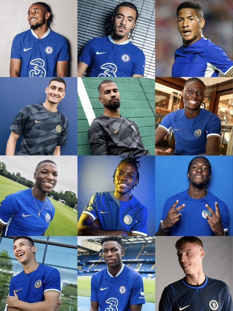 铁饭碗⁉️切尔西队内长约:14人2030年后才到期,基本5年起步