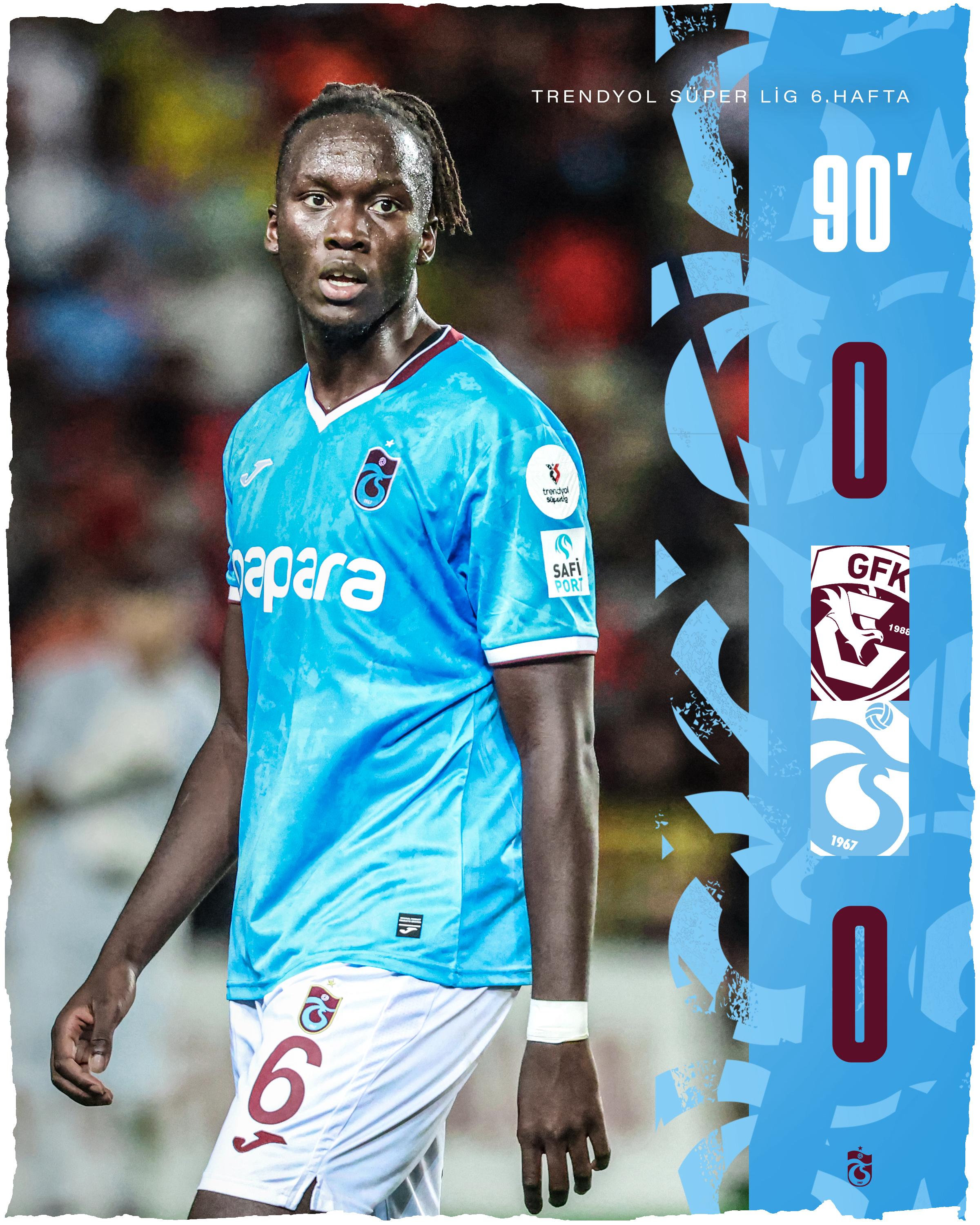 平局大师!特拉布宗体育开局5连平 土超上一次还是1979/80赛季