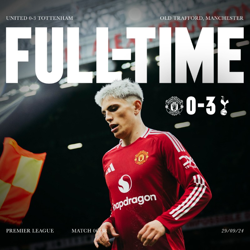 0-3热刺!摩根:这是我30多年来见过最差的曼联